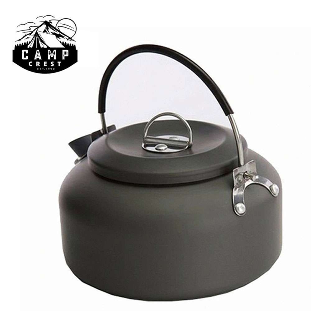 lightweight aluminum camping kettle