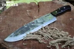 Rugged Tracker Knife with Micarta Grip